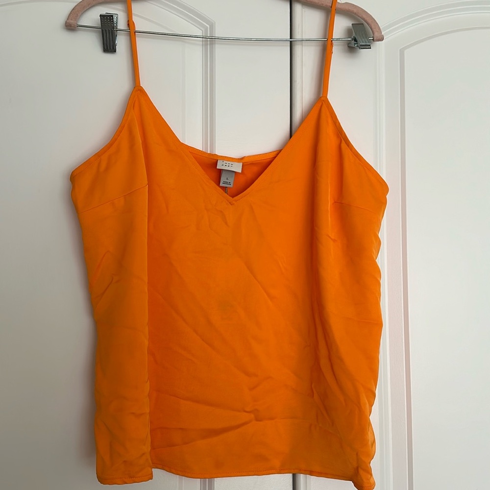 NWT a. new day orange camisole. Size large. Matching pants sold separately.